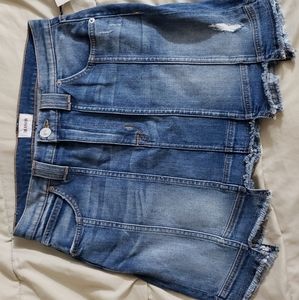 Hudson Jean Skirt
